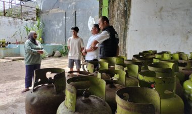 Jelang Ramadhan Polres Bondowoso Cek Ketersediaan dan Penyaluran Gas Melon